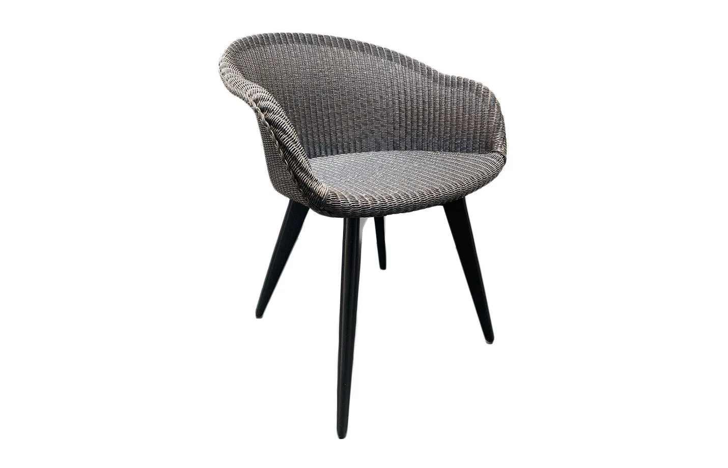 Avril Dining Armchair Black Wood Base by Vincent Sheppard