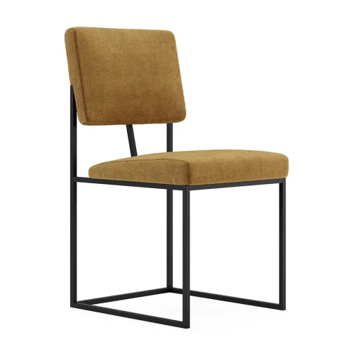 Gram chair Lagone 32 and black textured steel 2