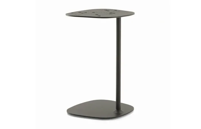AIKANA Small table Metallic Grey